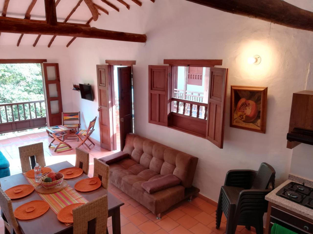 Casona El Retiro Barichara Apartamento Exterior foto