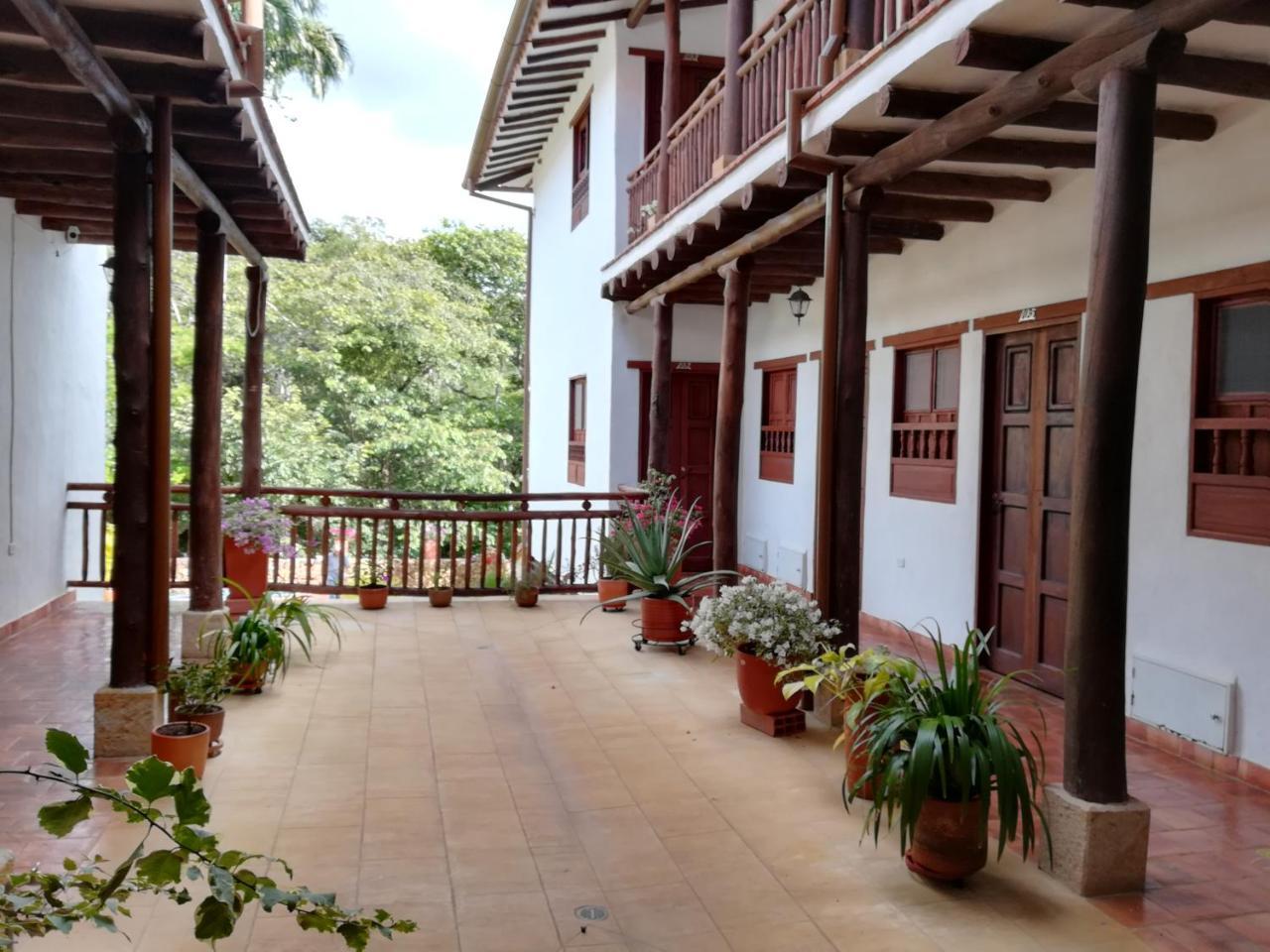 Casona El Retiro Barichara Apartamento Exterior foto