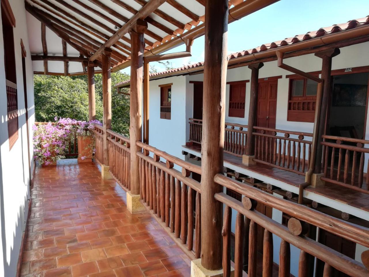 Casona El Retiro Barichara Apartamento Exterior foto