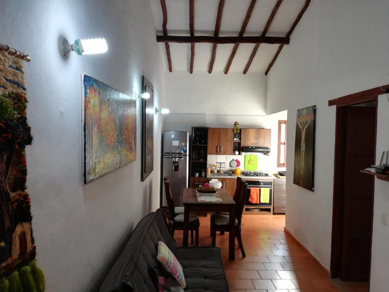 Casona El Retiro Barichara Apartamento Exterior foto